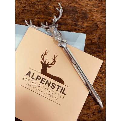 BRIEFÖFFNER ALPENSTIL